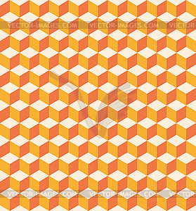 Оранжевые кубики бесшовных текстур - изображение в векторном виде