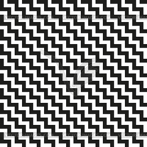 Chevron Zigzag diagonal seamless texture - vector clip art