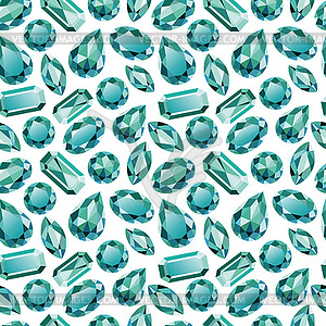 Aquamarine seamless texture - vector clipart