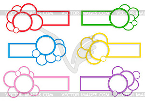 Set of banners - vector image