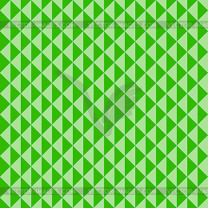 Seamless pattern green triangles - vector image