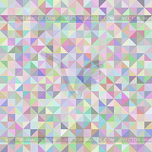 Abstract background of triangles pastel - vector image