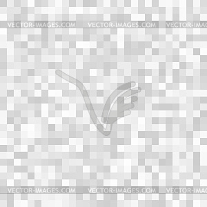 Abstract background gray squares - vector image