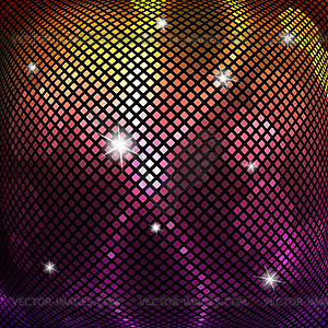 Abstract background bright shiny mosaic - vector image