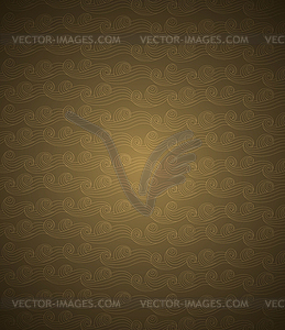 Elegant background with smoky, wavy, cloudy motives - vector clip art