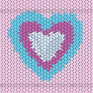 Valentines day design concept - vector image