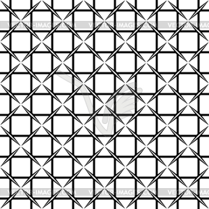 Seamless monochrome pattern - vector image