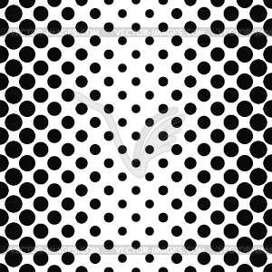 Black white seamless vertical dot pattern - royalty-free vector image