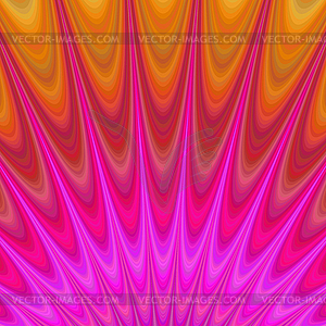 Abstract geometric flames of hell - vector image