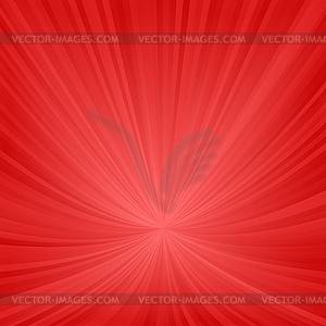 Red ray pattern background - vector clip art