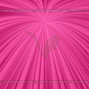 Pink abstract burst design - vector clip art