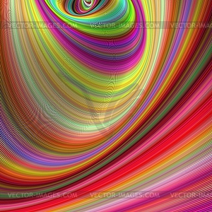 Illusion - abstract background - vector image