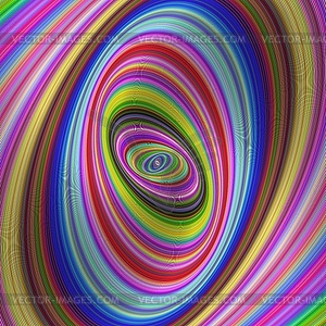 Colorful hypnosis - colorful fractal background - vector clip art