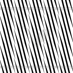 Seamless monochrome angular line pattern - vector clipart