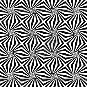 Monochrome seamless rotated stripe pattern - vector clipart