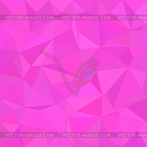 Magenta irregular triangle mosaic background - vector clipart / vector image