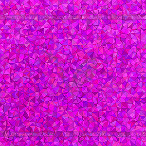 Magenta irregular triangle mosaic background - royalty-free vector clipart