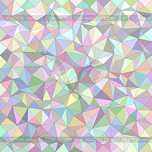 Light color irregular triangle background design - vector clipart