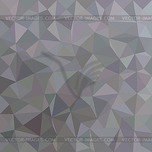 Grey irregular triangle mosaic background design - vector image