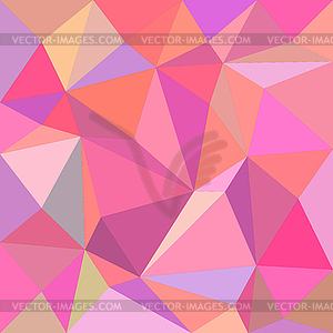 Colorful triangle mosaic background design - vector clipart