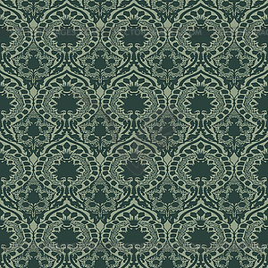 Seamless floral pattern vintage - vector clipart