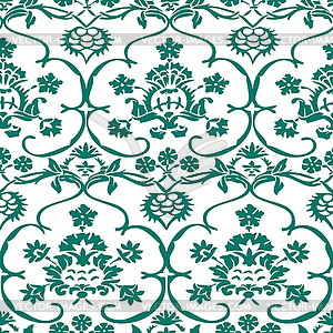 Seamless floral pattern vintage - vector clip art