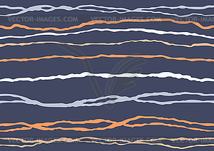 Волна Бесшовные полосатый фоне абстрактного урожай - изображение векторного клипарта
