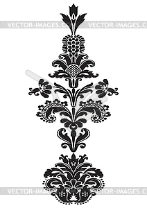 Abstract flower element design - vector EPS clipart