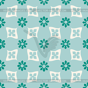 Colorful  seamless floral pattern vintage - vector clipart