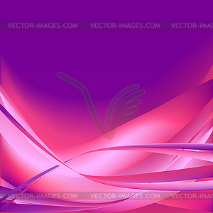 Colorful waves abstract background  - vector clipart