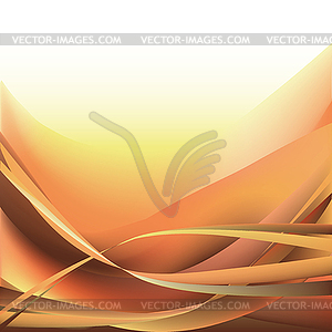 Colorful waves abstract background  - vector clipart