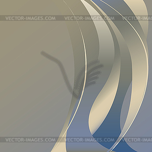 Gray fiery flame smoke isolated  - vector image