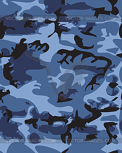 Camouflage pattern background seamless . Clas - vector image