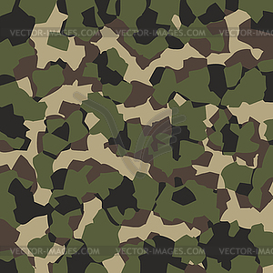 Camouflage pattern background seamless - vector clip art