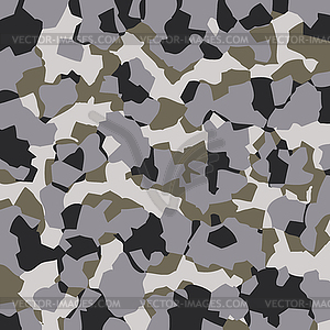 Camouflage pattern background seamless - vector clip art