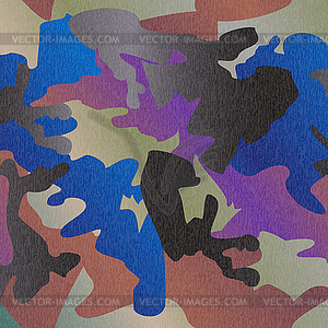 Camouflage pattern background clothing print, - vector image