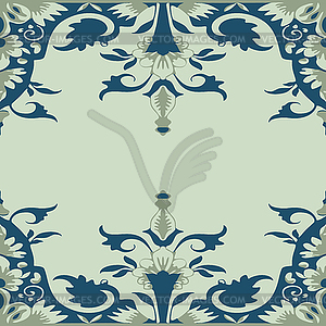 Ornamental Floral Frame - vector clip art