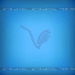 Яркий красочный современный гладкий сочный синий свет - клипарт в векторе / векторное изображение
