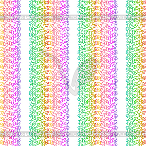 Концепция Матрица радуга и белый фон с - векторное изображение клипарта