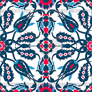 Arabesque vintage decor ornate seamless for design - vector clip art