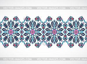 Arabesque vintage seamless border for design - vector clipart