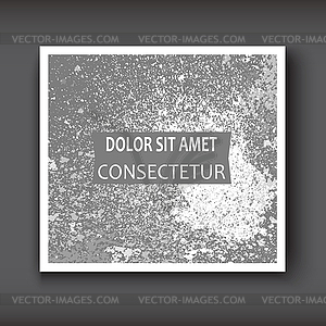 Silver paint splash, splatter explosion glitter - vector clip art