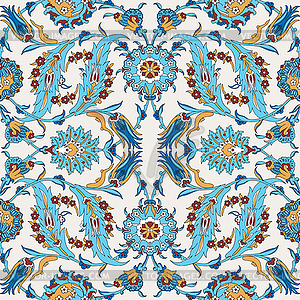 Arabesque vintage decor floral ornate pattern for - vector EPS clipart