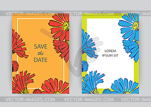 Chrysanthemum flower artistic illustr - vector clipart