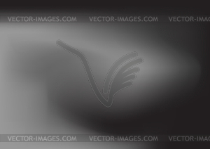 Abstract blur fluid shapes wave pattern, blurry wav - vector clipart