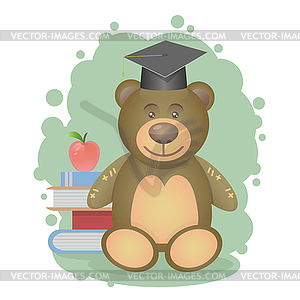 Toy bear - vector clip art