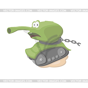 Tank - royalty-free vector image