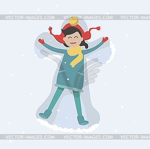 Angel - vector clipart