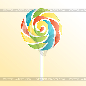 Template candy - vector clipart