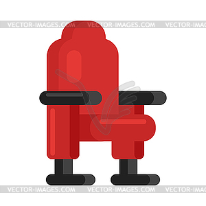 Movie comfortable seat - vector clip art